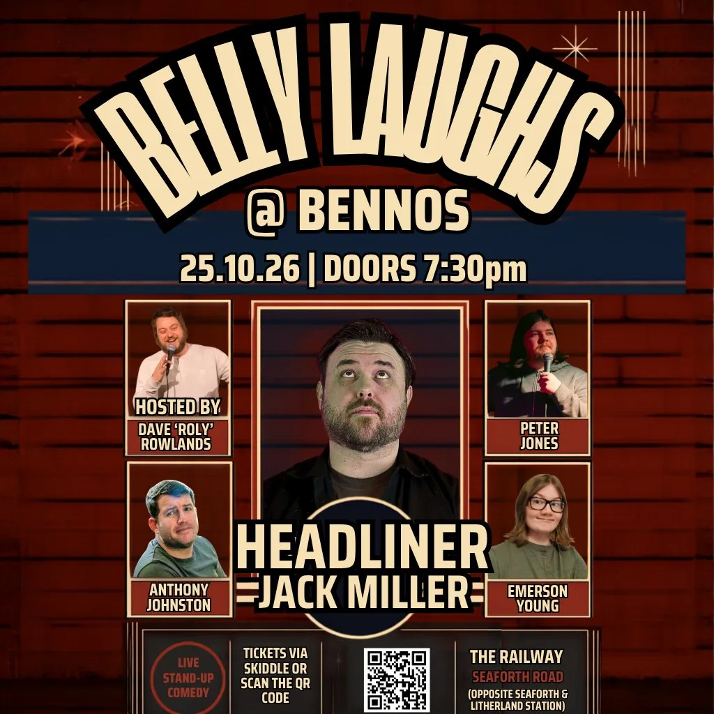 Belly Laughs @ Bennos at The Railway, Seaforth