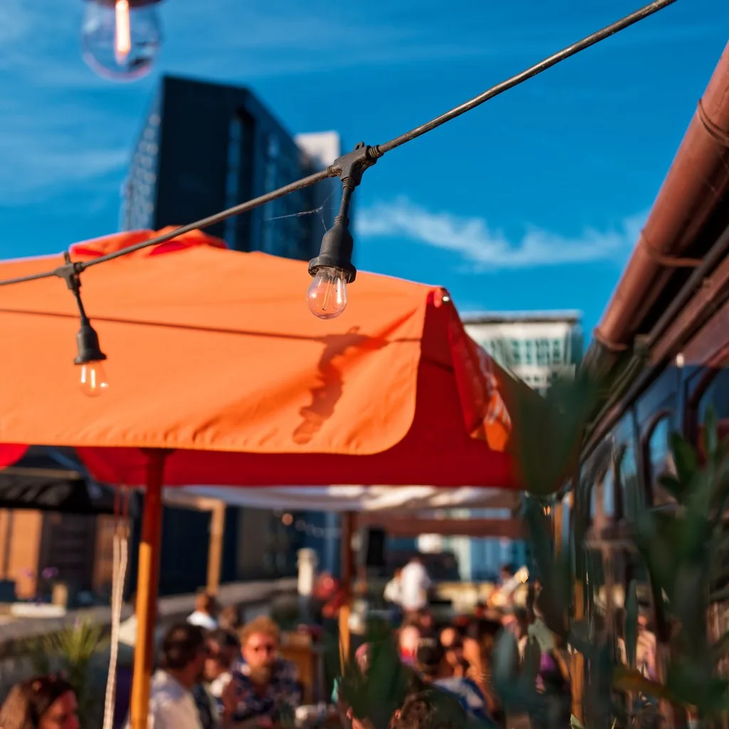 Drinks with a View. BAR OPEN! at Jacobs Roof Garden
