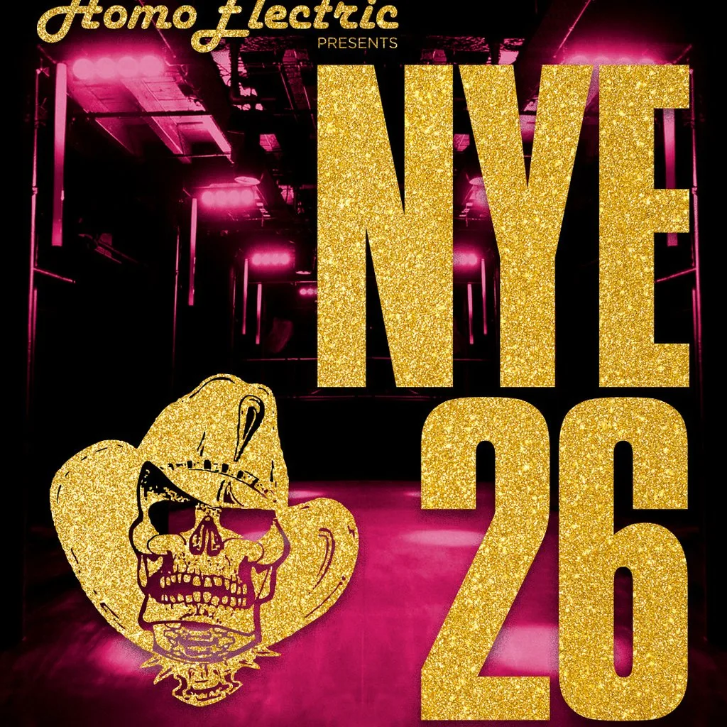 Homoelectric New Years Eve at Hidden 31.12.26