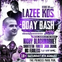 Lazee kd's birthday bash at Princes Park Pub