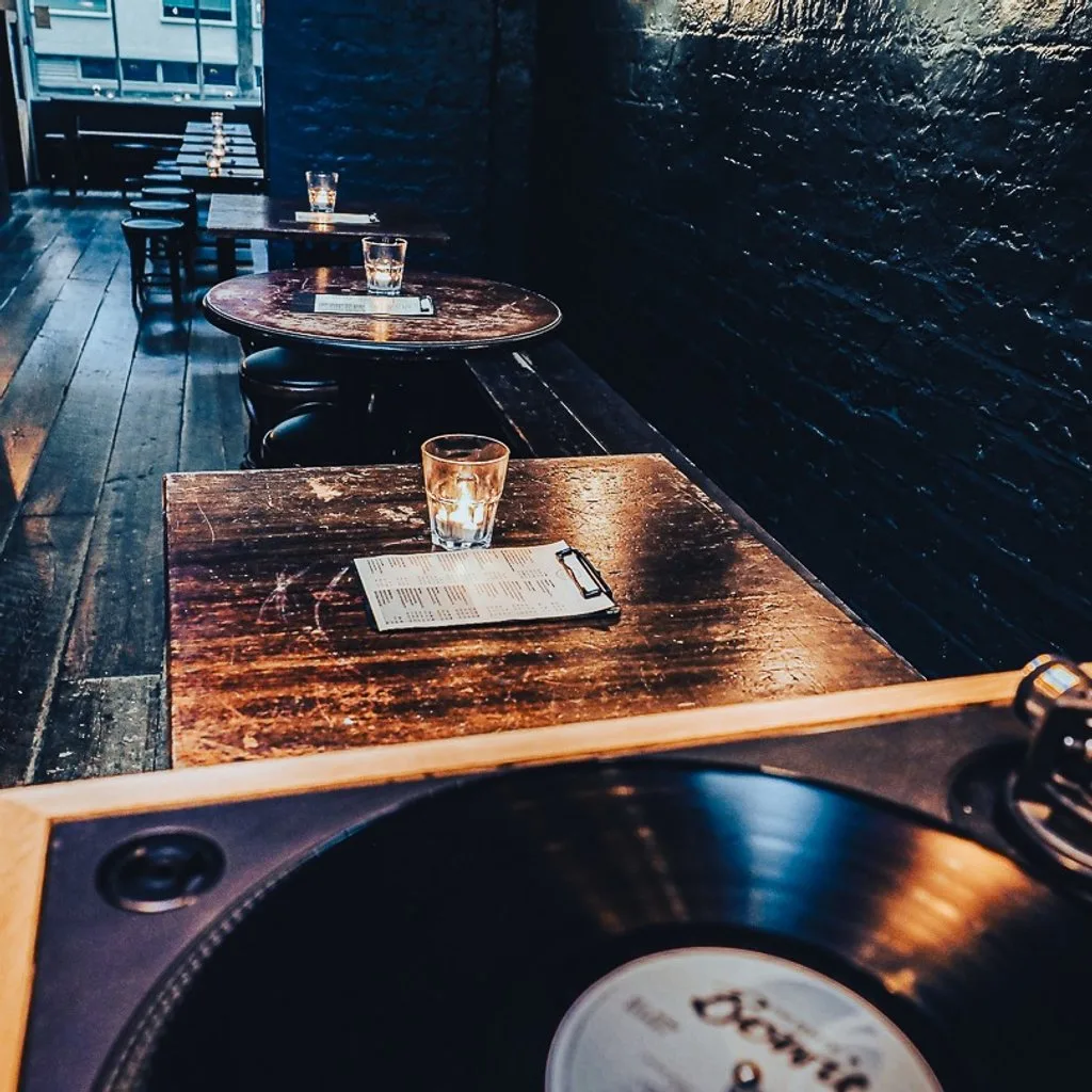 Weds Vinyl LP playback & cocktails sessions at 26 Curtain Road