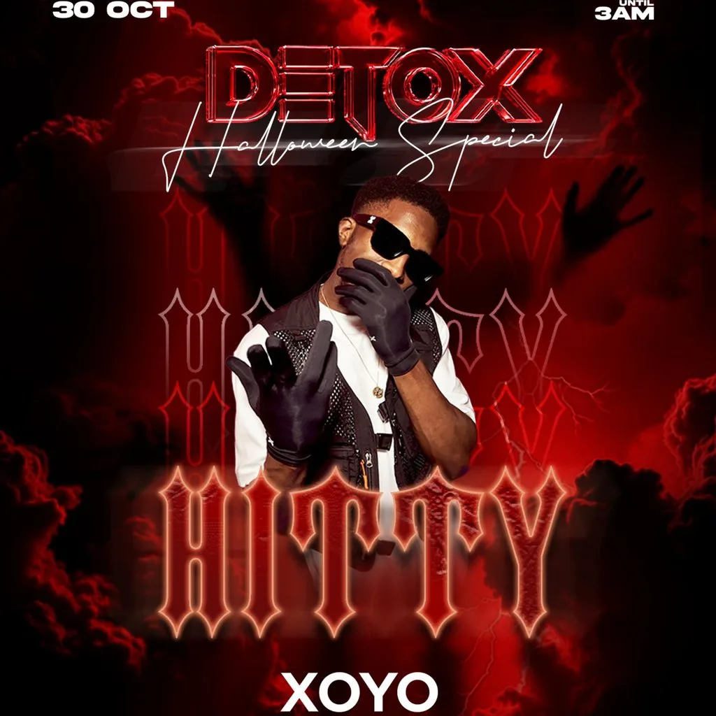 Detox Halloween Special w/Hitty at XOYO