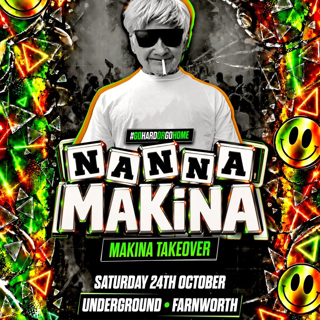 Nanna Makina @ Underground - Saturday 24th October at Underground Nightclub