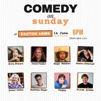 Comedy on Sunday at The Caxton Arms