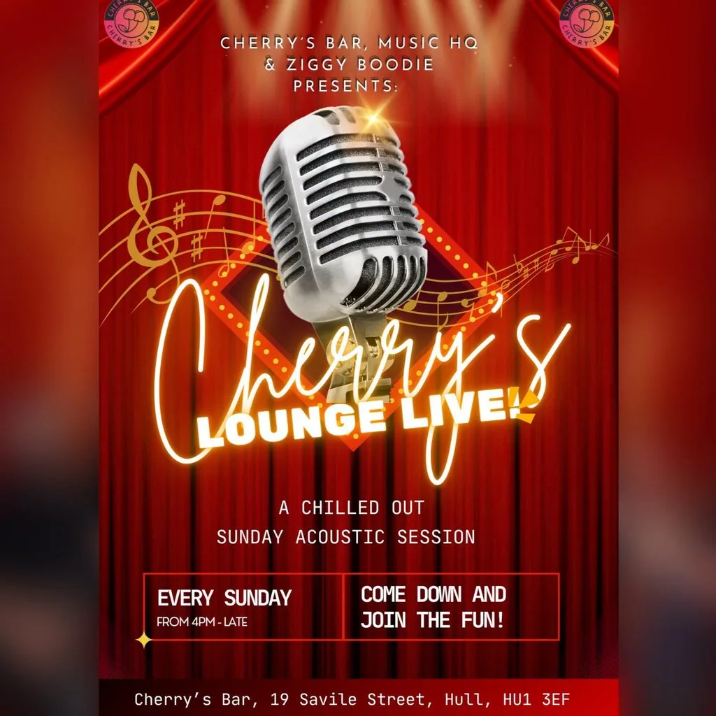 The Cherry's Lounge Live - open mic & acoustic session