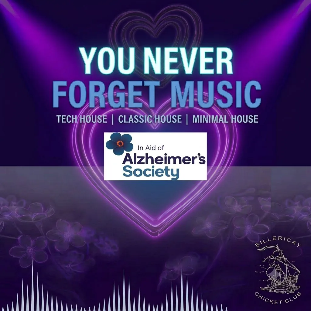 You Never Forget Music at Billericay Cricket Club