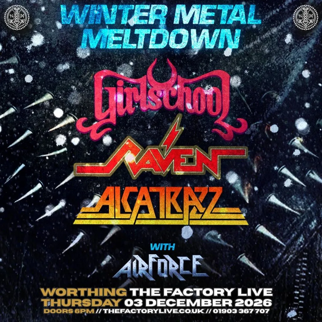 Girlschool + Raven + Alcatrazz + Airforce