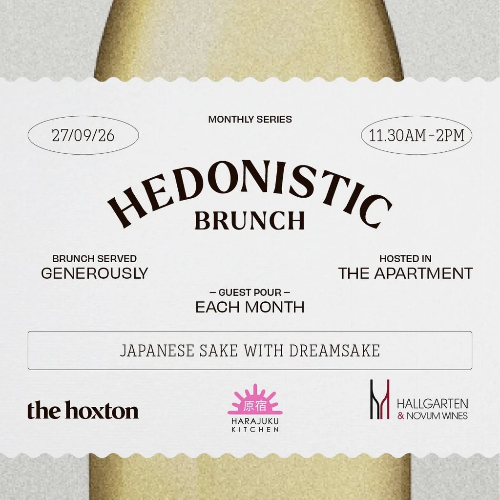 September Hedonistic Wine Brunch at The Hoxton Edinburgh