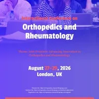 International Conference on Orthopedics and Rheumatology at Sheraton Skyline Hotel London Heathrow