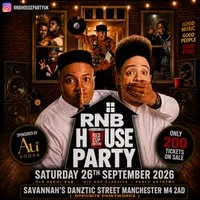 RnB House Party Launch party at Savannahs Mcr
