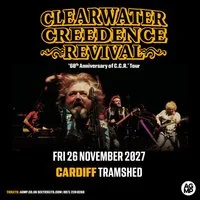 CLEARWATER CREEDENCE REVIVAL '60 years of C.C.R.' at Tramshed Cardiff