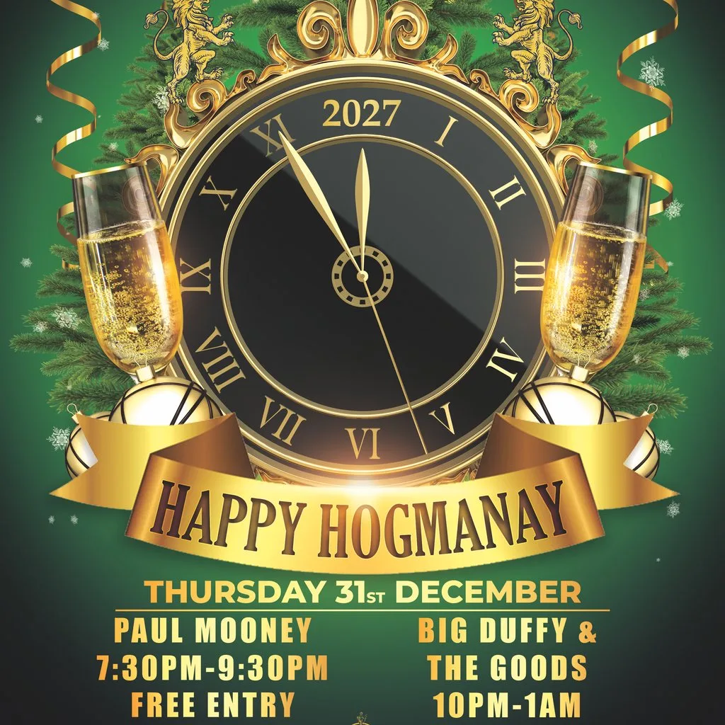 Hogmanay 2026 @ Blackfriars!
