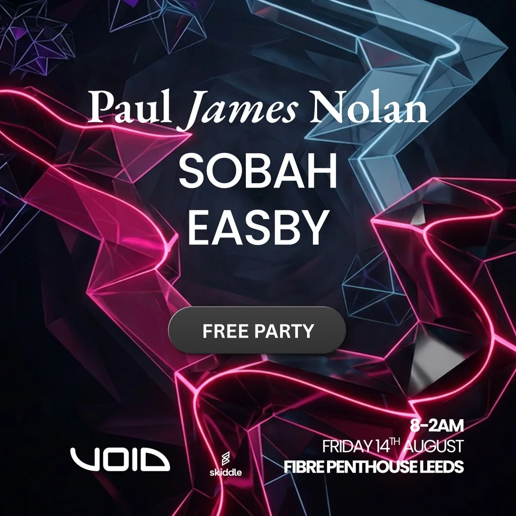 OSCURA Free Birthday Bash with Paul James Nolan, SOBAH and Easby