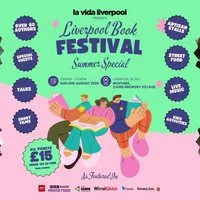Liverpool Book Festival August 2026 at Boxpark Liverpool
