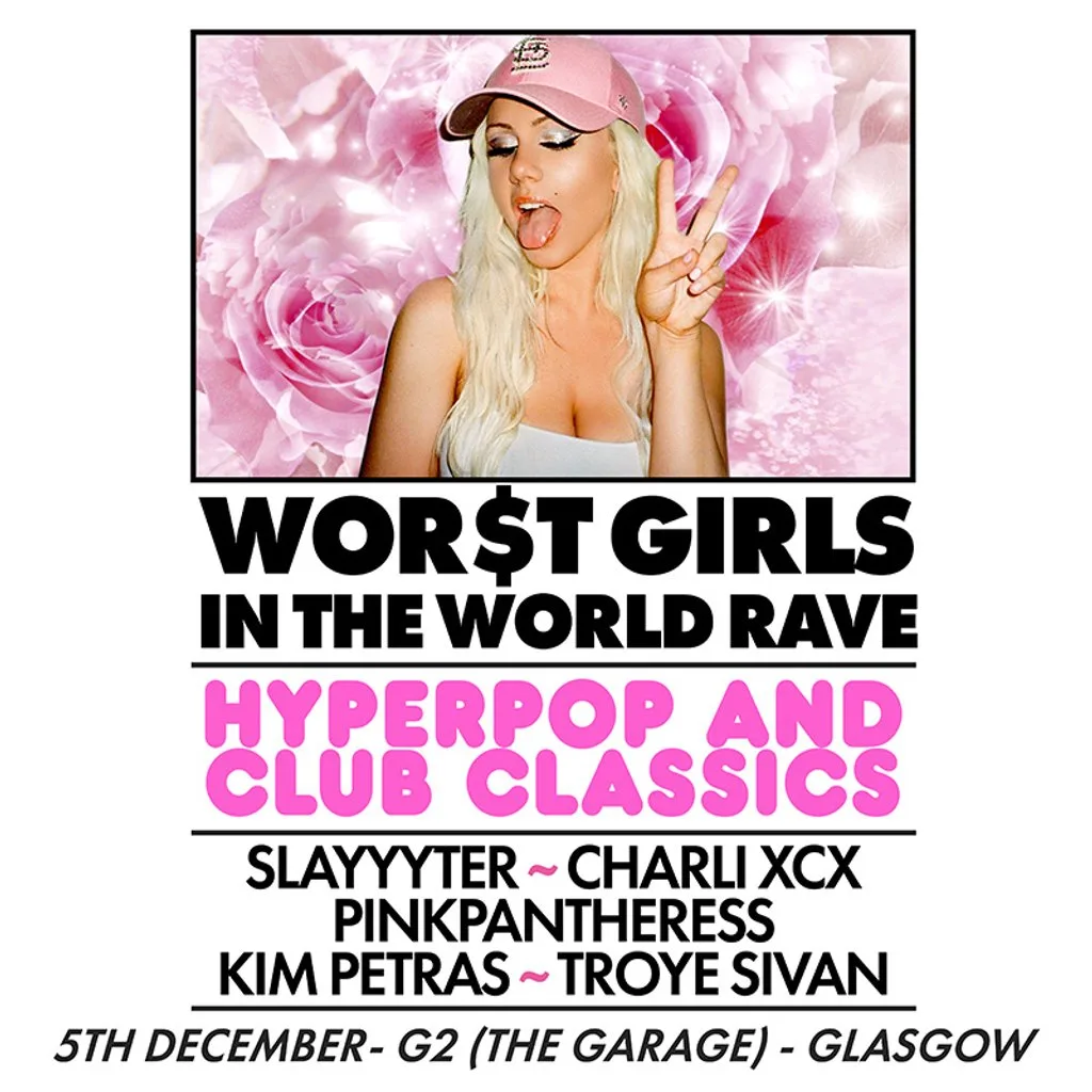 WOR$T GIRLS IN THE WORLD RAVE (Glasgow) at G2 The Garage
