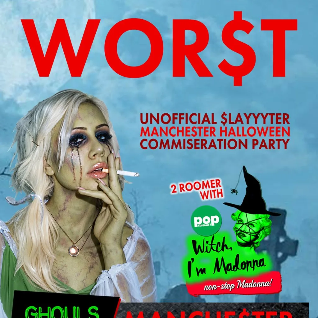 Ghouls Night Out Slayyyter + Pop Curious? Witch I'm Madonna