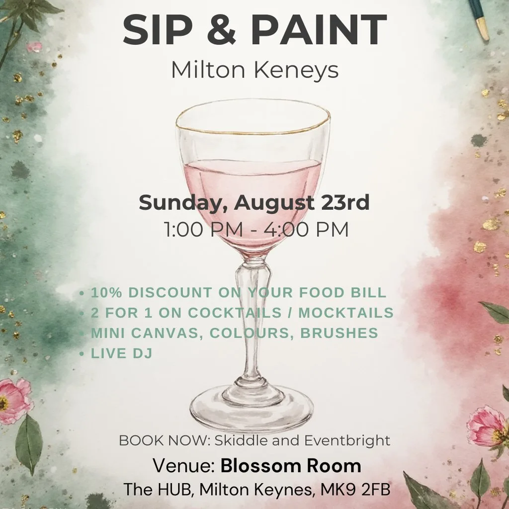 SIP & PAINT- Party Milton Keynes at Blossom Room