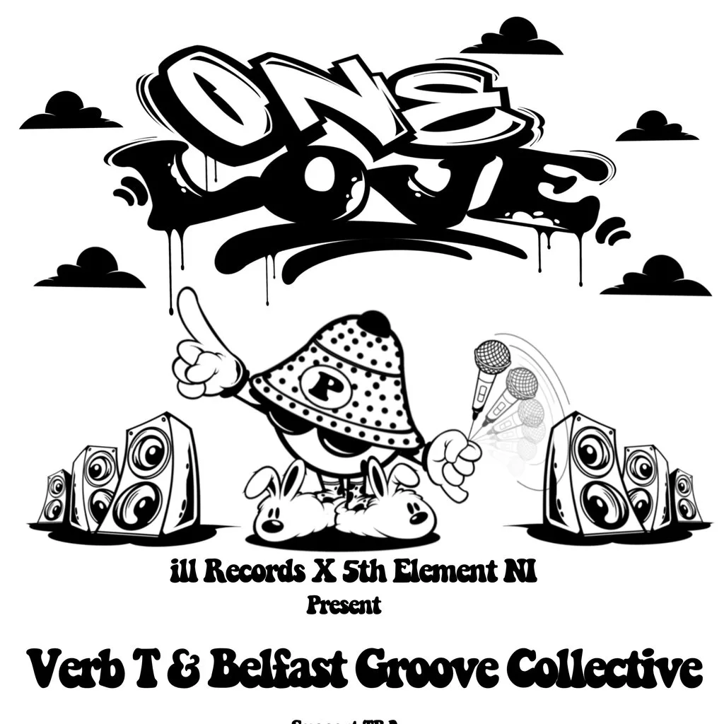 ONE LOVE: Verb T & Belfast Groove Collective at 5th ElementNi Charity