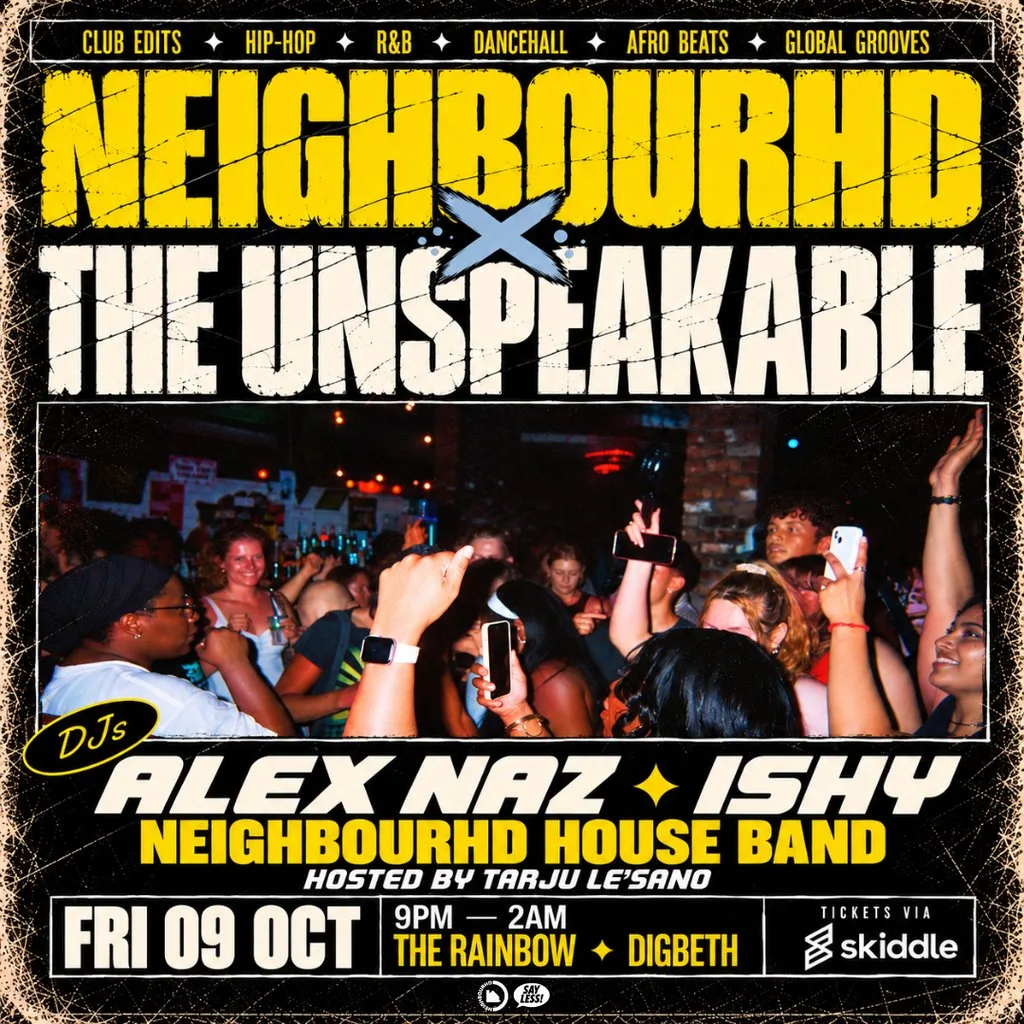 Neighbourhd x Unspeakable - Vol 2 at The Rainbow Pub Digbeth
