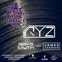 Lets Vinyl Trance with Ryz at Upstairs Inverness