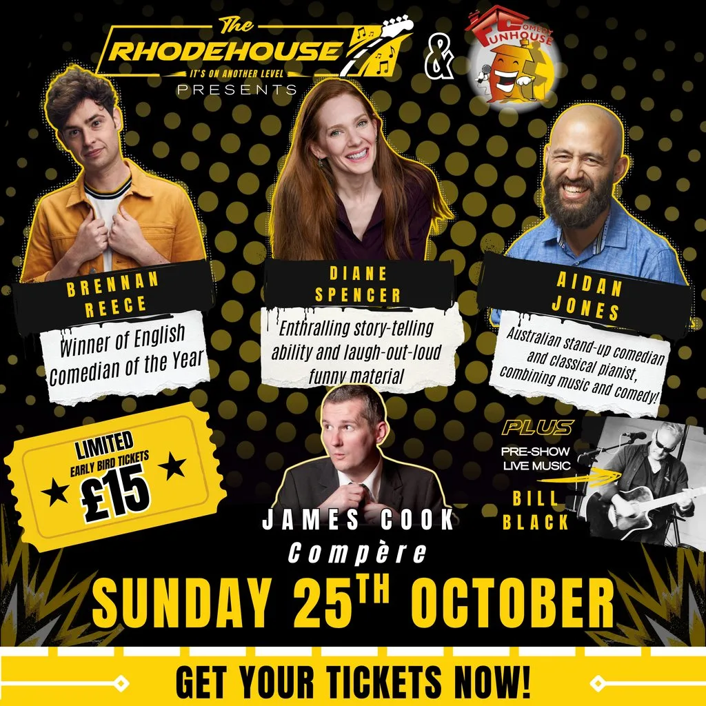 Top Comedy at The Rhodehouse at The Rhodehouse