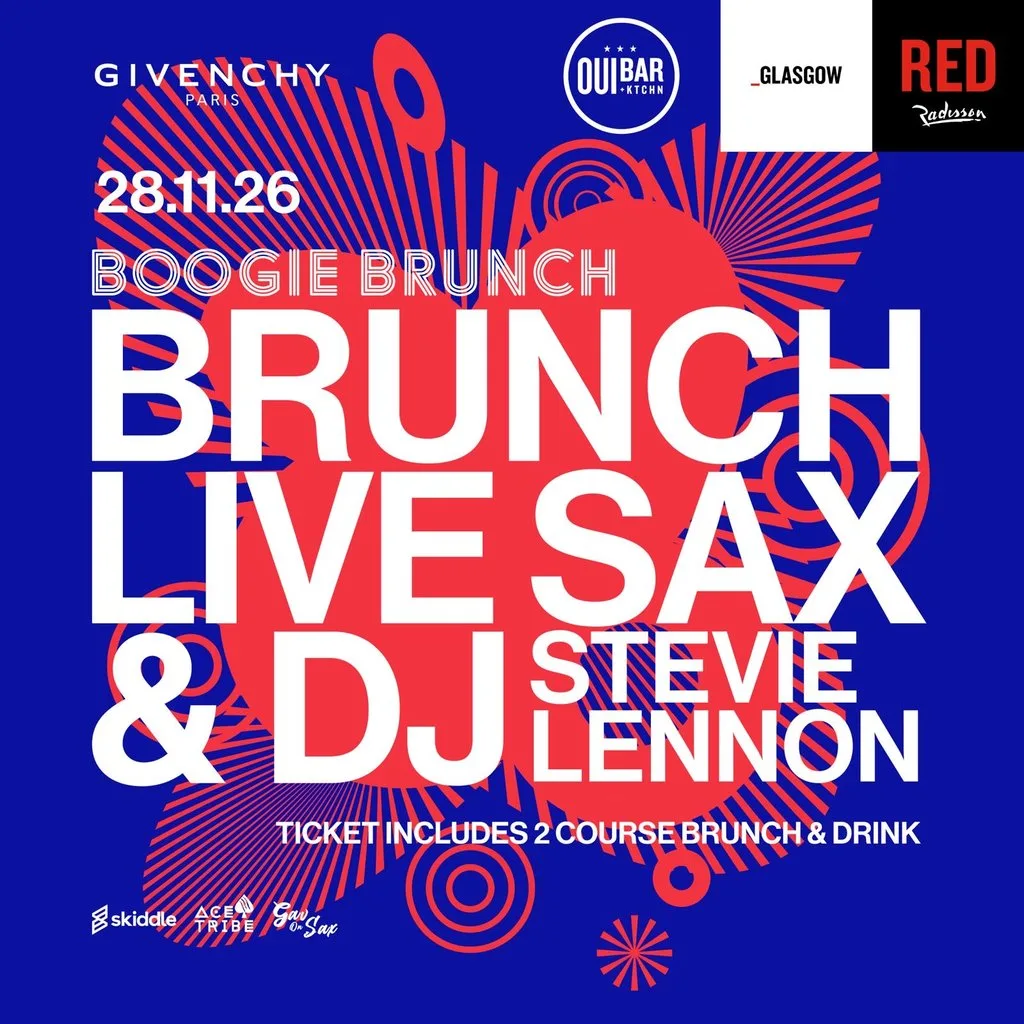 Boogie Brunch - November 28th at Radisson RED Glasgow