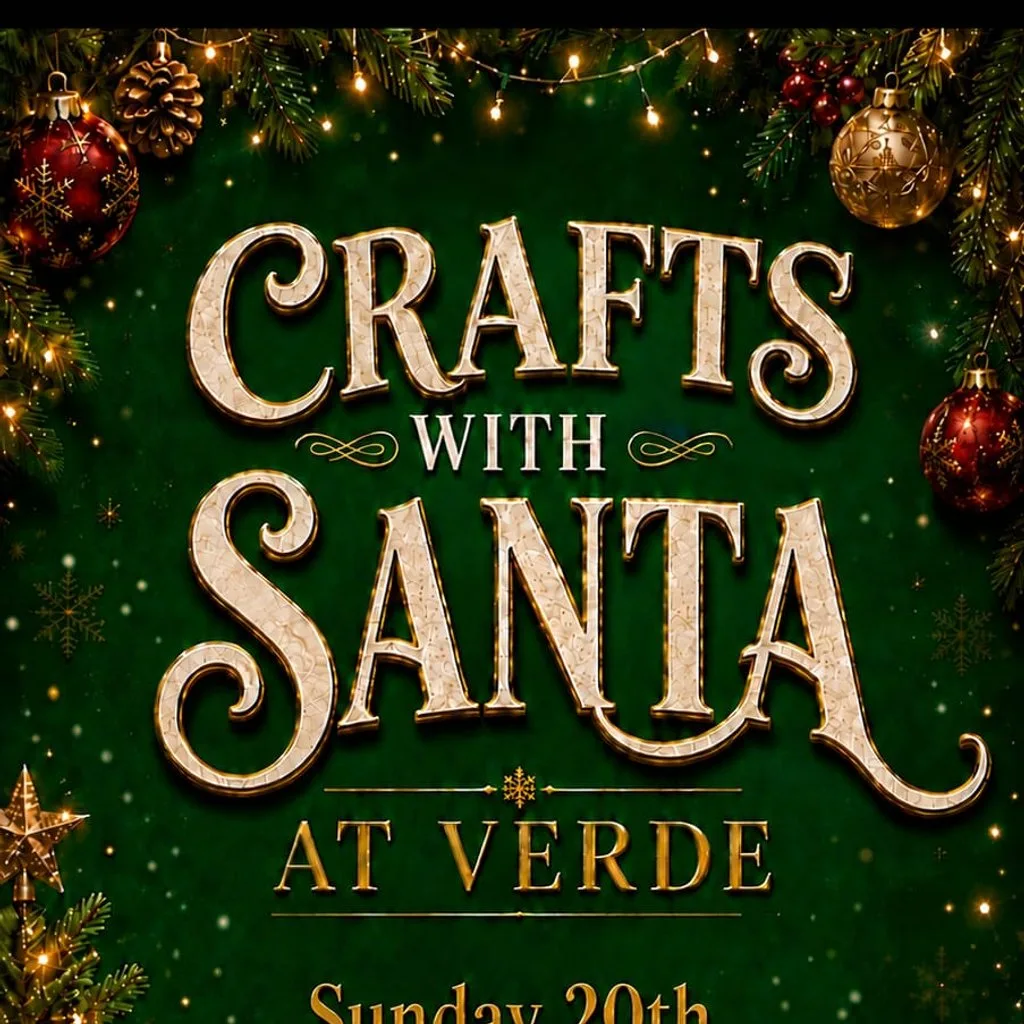 Crafts with Santa at Verde Glasgow