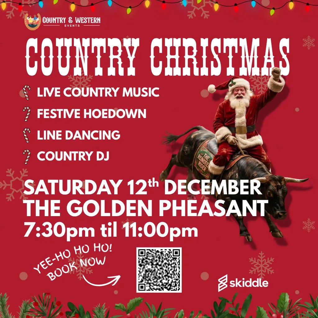 Peterborough Xmas Hoedown at Golden Pheasant Etton