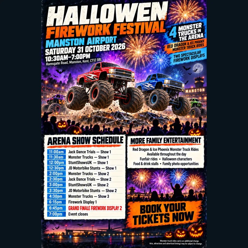Halloween Firework Festival - Manston Airport at Manston Airport