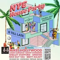 HW Events New Years Eve House Party at The Railway Inn at The Railway Inn Portslade