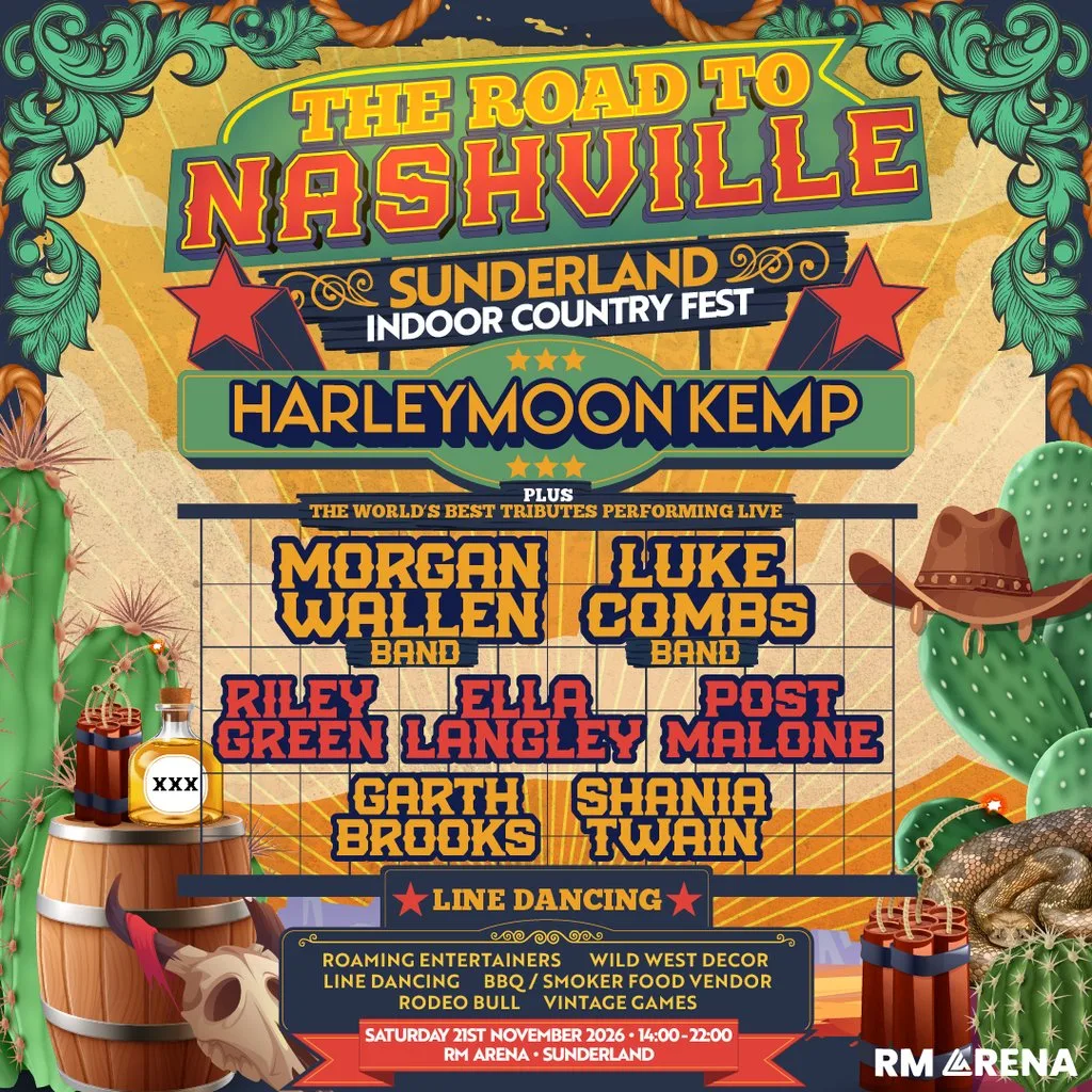 Road to Nashville Indoor Rodeo Show | RM Arena at The Rainton Arena