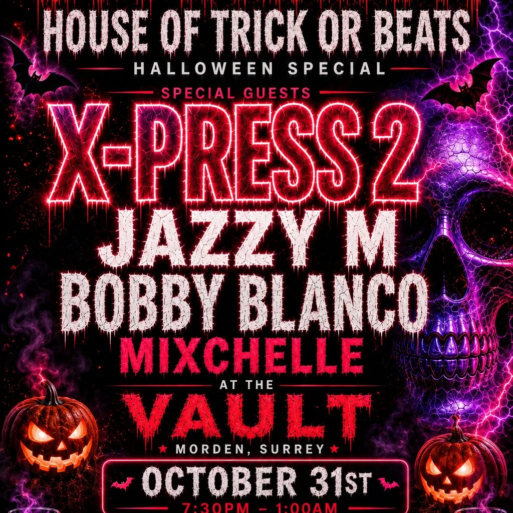 Trick or Beat at The Spanglish Haunted house at The Vault Morden