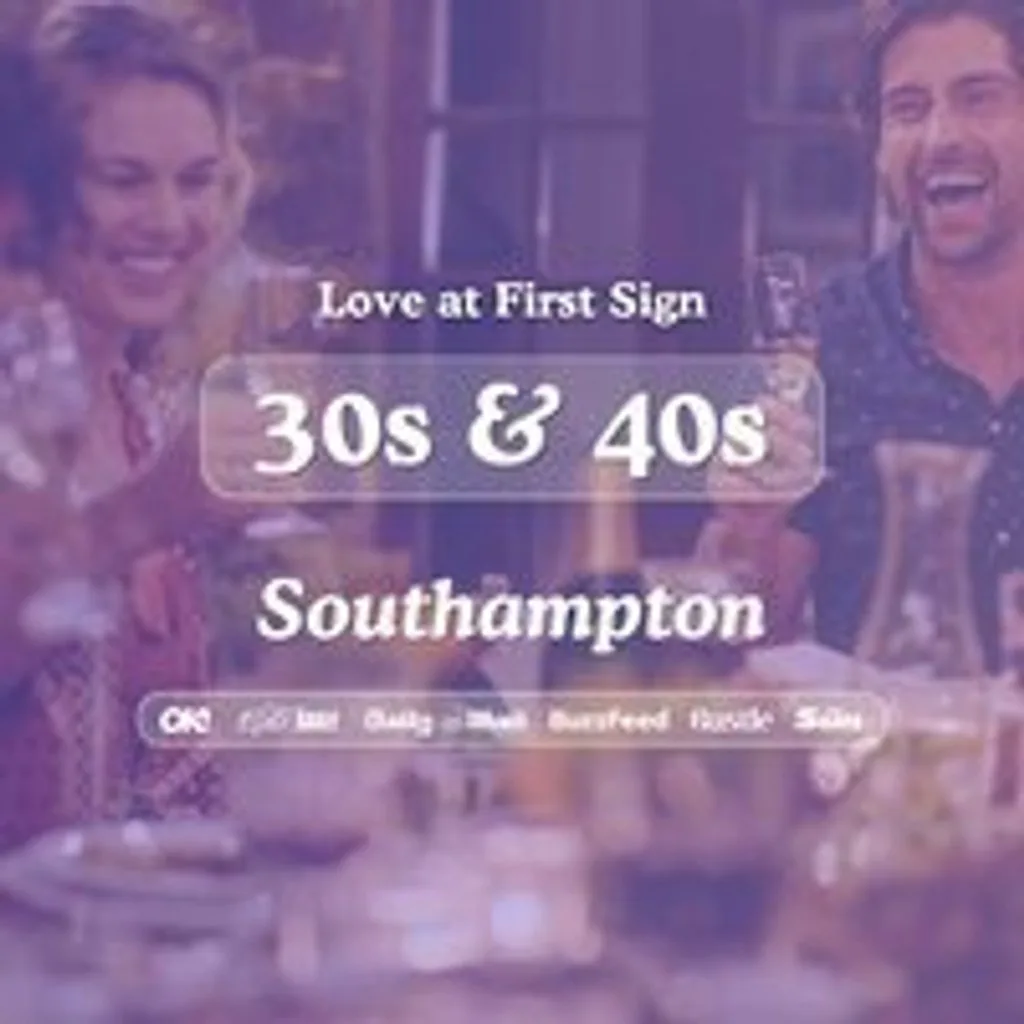 30s & 40s Singles Night @ Turtle Bay Soton| Love at First Sign at Turtle Bay