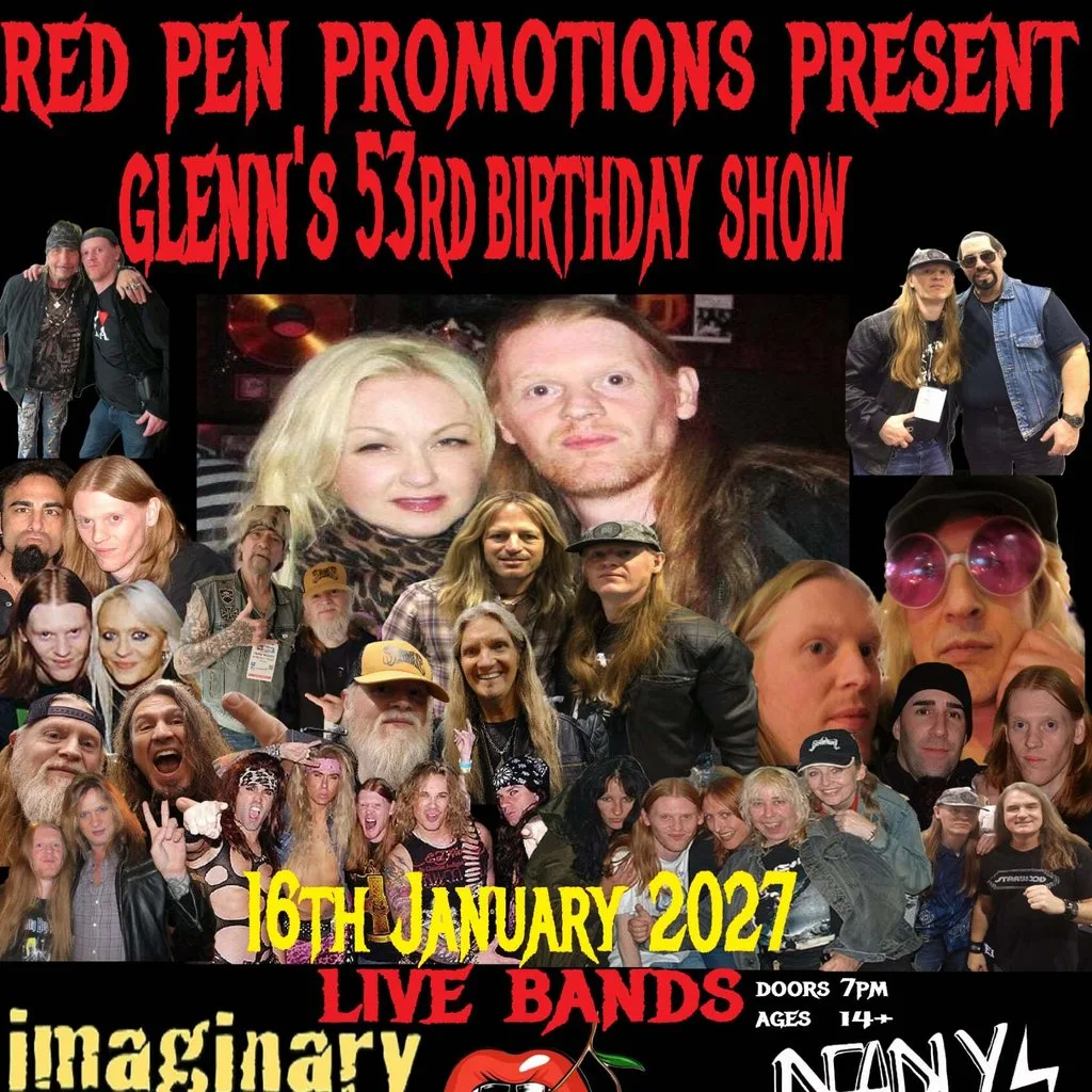 Glenn's 53rd feat. Imaginary Friends, Cherry B & Deadly Changes at Arundel Emporium