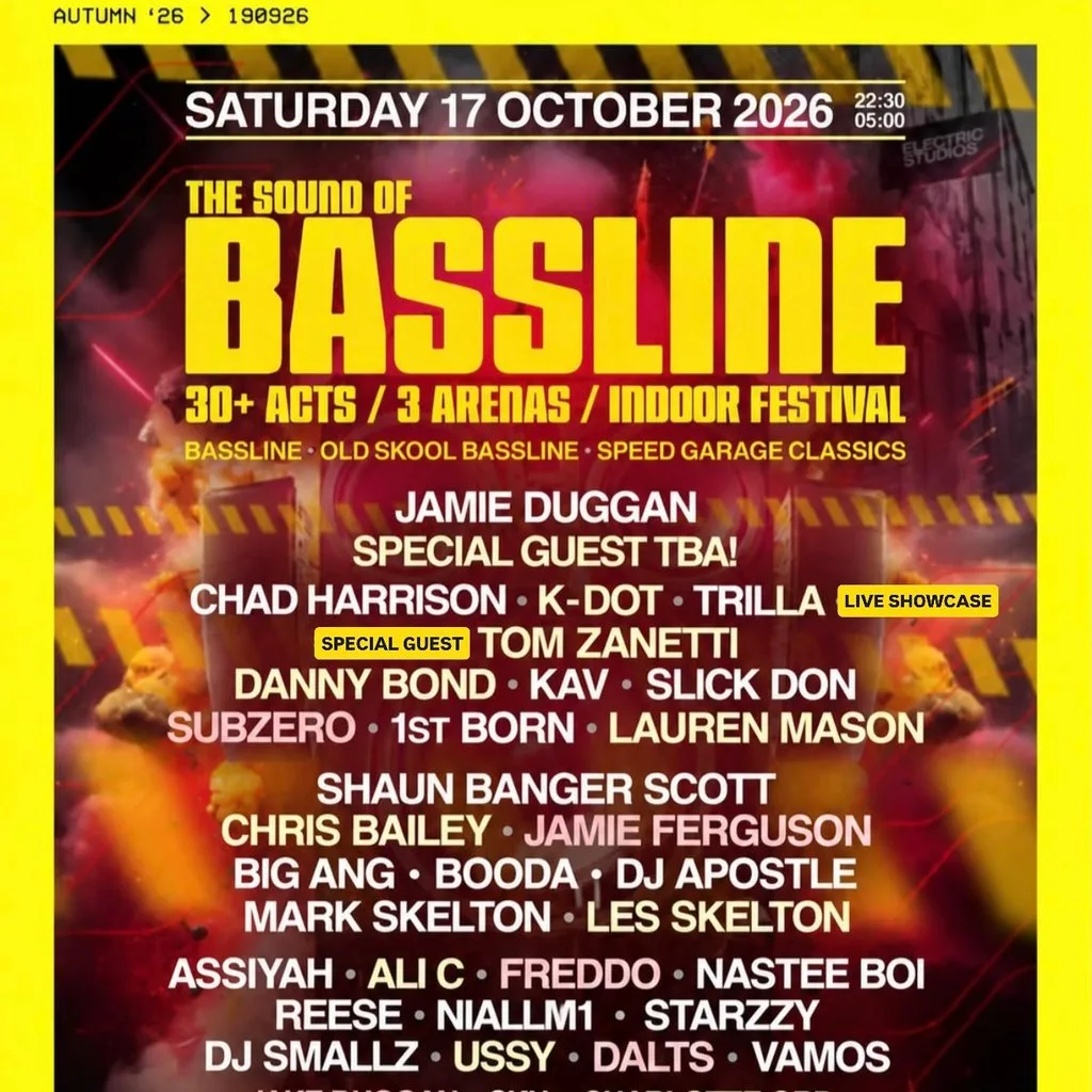 Sound Of Bassline Launch Party at Electric Studios!