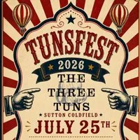 Tunsfest 2026 at The Three Tuns Sutton Coldfield