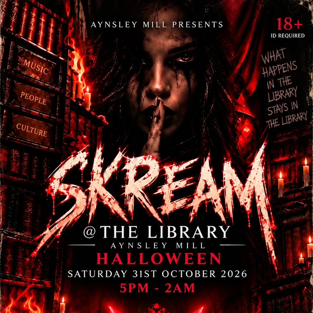 SKREAM @ The Library Aynsley Mill at Aynsley Mill
