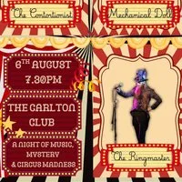 The Clockwork Circus at The Carlton Club at The Carlton Club Manchester