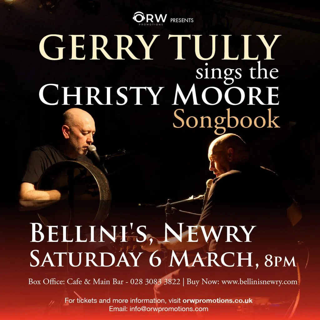 Gerry Tully Sings the Christy Moore Songbook - Newry at Bellini's Newry
