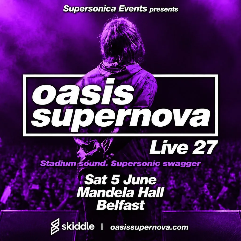 Oasis Supernova Live 27 - Belfast at Mandela Hall
