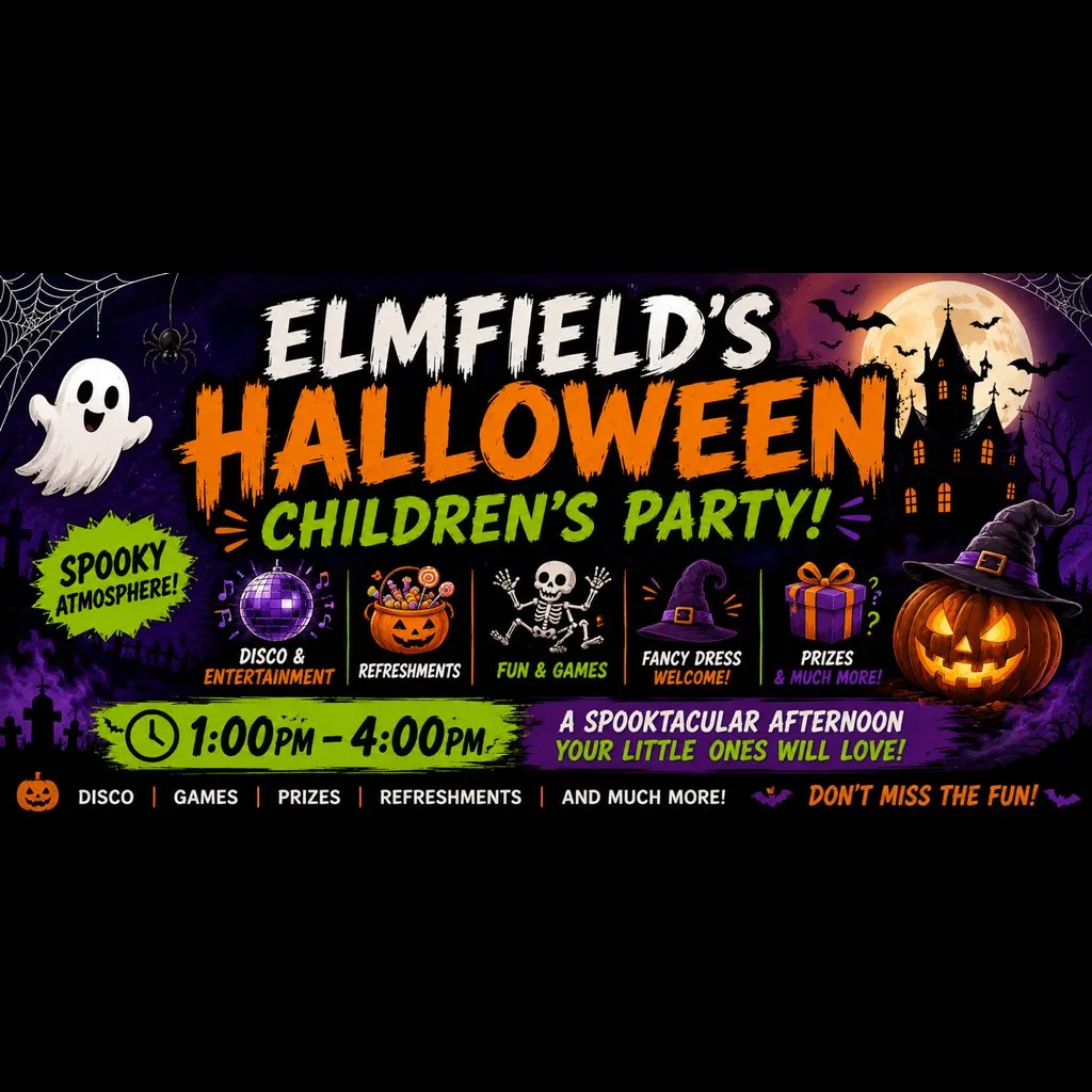Elmfield social club children's halloween party