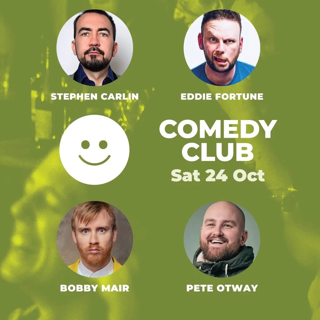 Comedy Club with Stephen Carlin & Guests at The HIFI Club, Leeds