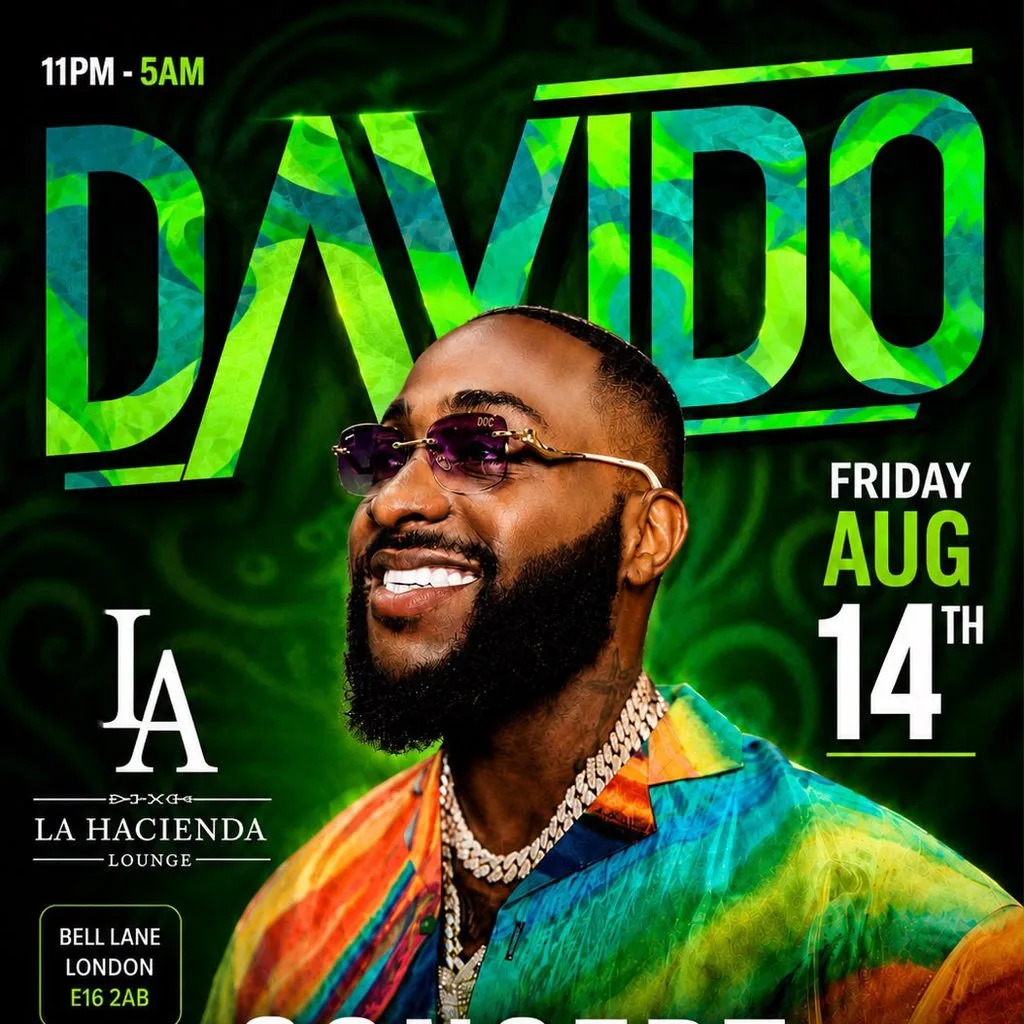 DAVIDO Concert After Party at LA Lounge