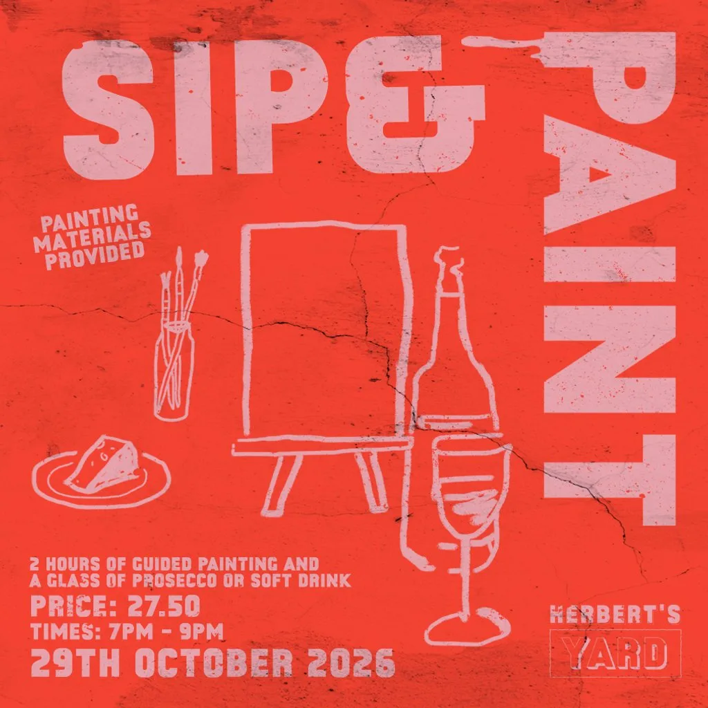 Herbert's Yard: Sip and Paint