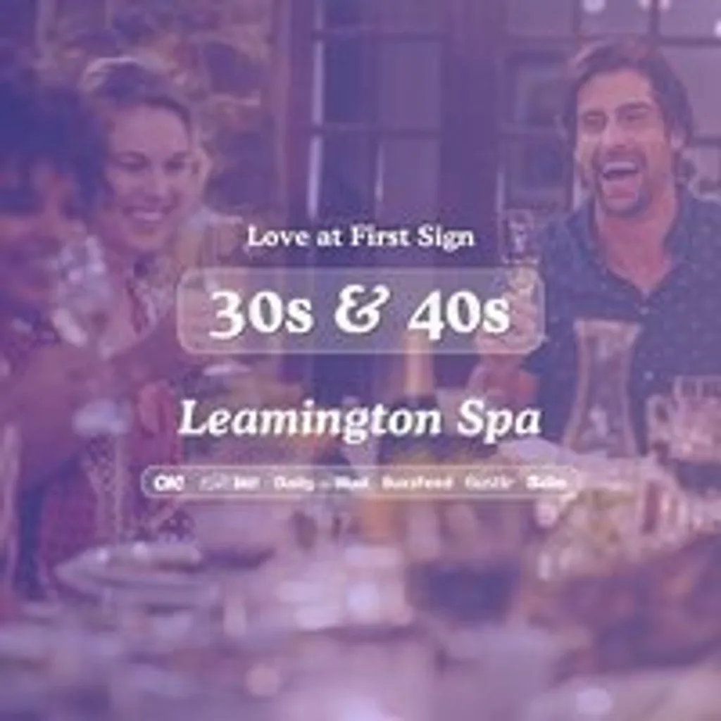 30s & 40s Singles Night @ Hart + Co Leam Spa|Love at First Sign
