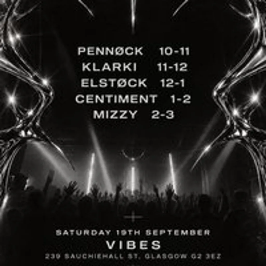 Multi Genre Techno Night at Vibes Glasgow
