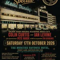 Blackpool Mecca Special 2026 at The Mercure Hotel Haydock