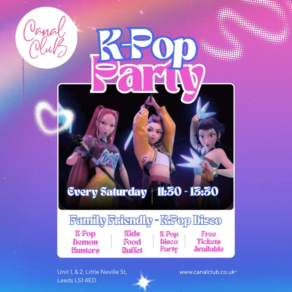 K-Pop Party | Family Friendly K-Pop Disco & Demon Hunters