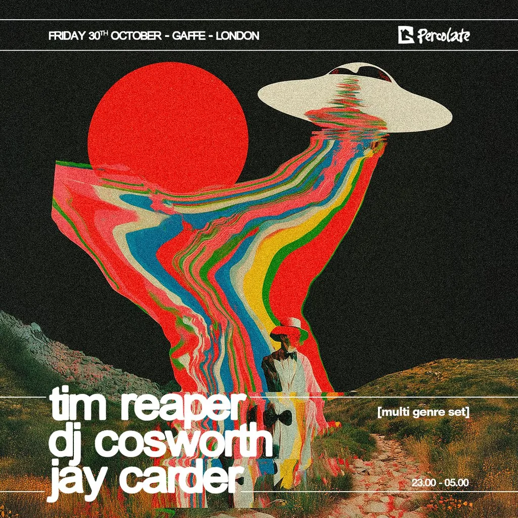 Tim Reaper + DJ Cosworth + Jay Carder