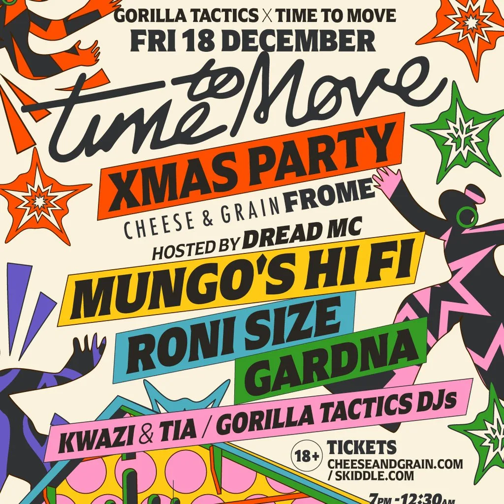 Mungo's Hifi, Roni Size + Gardna at Cheese And Grain Frome